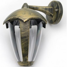 Φωτιστικό Φανάρι Επίτοιχο 1xE27 Αλουμινίου Ρουστίκ IP44 9-36271